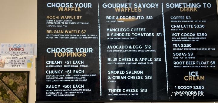 Waffleton - Idyllwild-Pine Cove, CA menu_pic