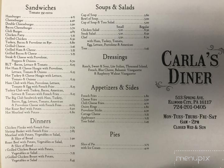 Carla's Diner - Ellwood City, PA