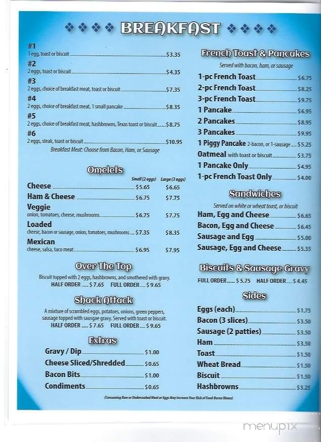 Jacks Place - Jasonville, IN menu_pic