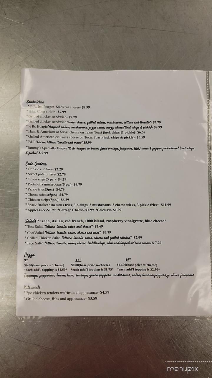 John & Toni's Lounge - Ada, OH menu_pic