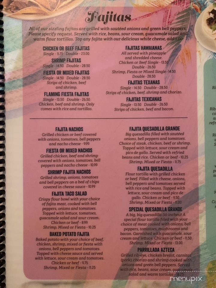 Los Portales Mexican Restaurant - Benton, KY menu_pic