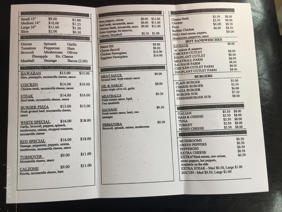 Little Italy Pizzeria Townsend - Townsend, DE menu_pic