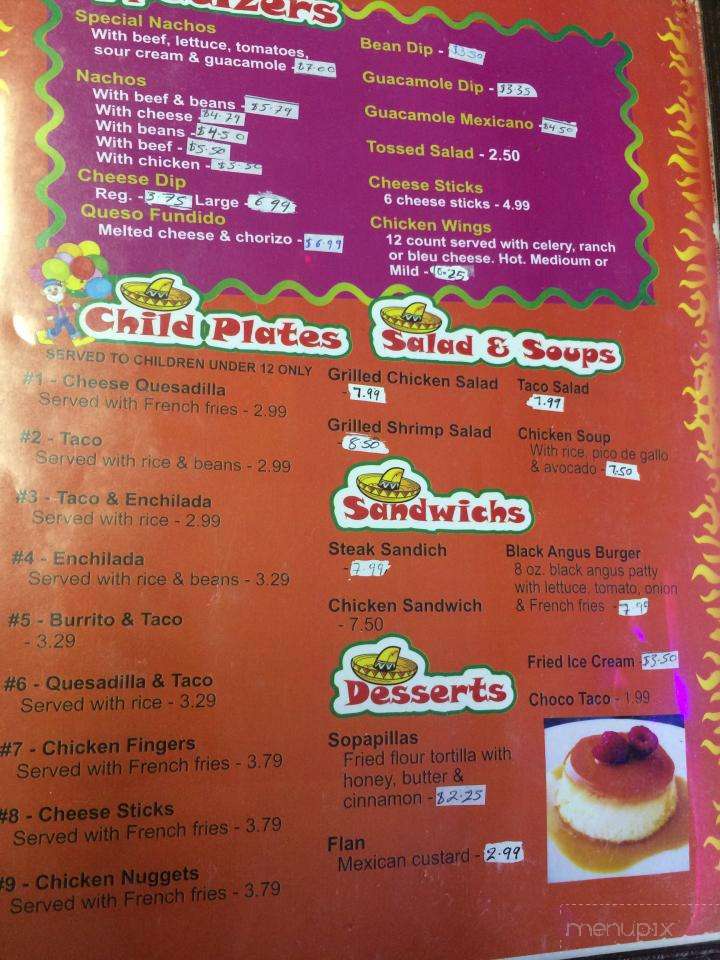 El Sombrero Mexican Grill - Mccormick, SC