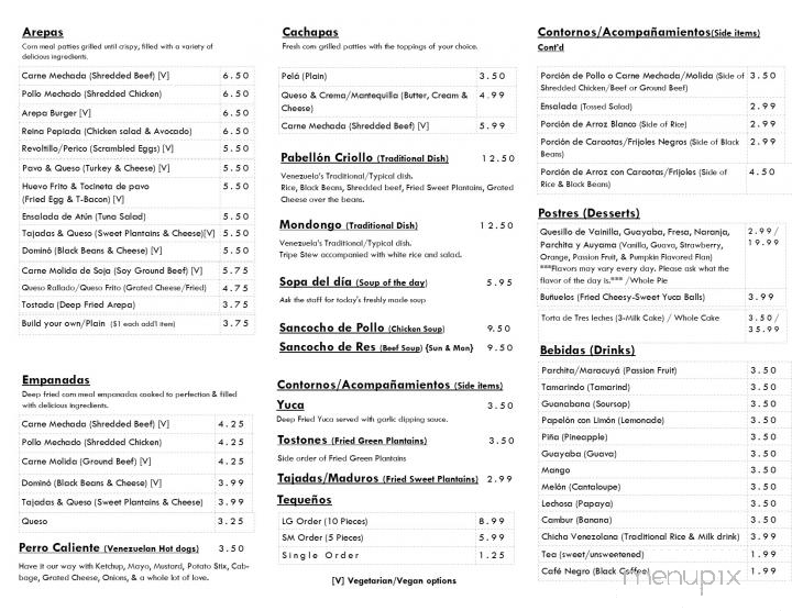 Cambur Pinton - Hendersonville, NC menu_pic