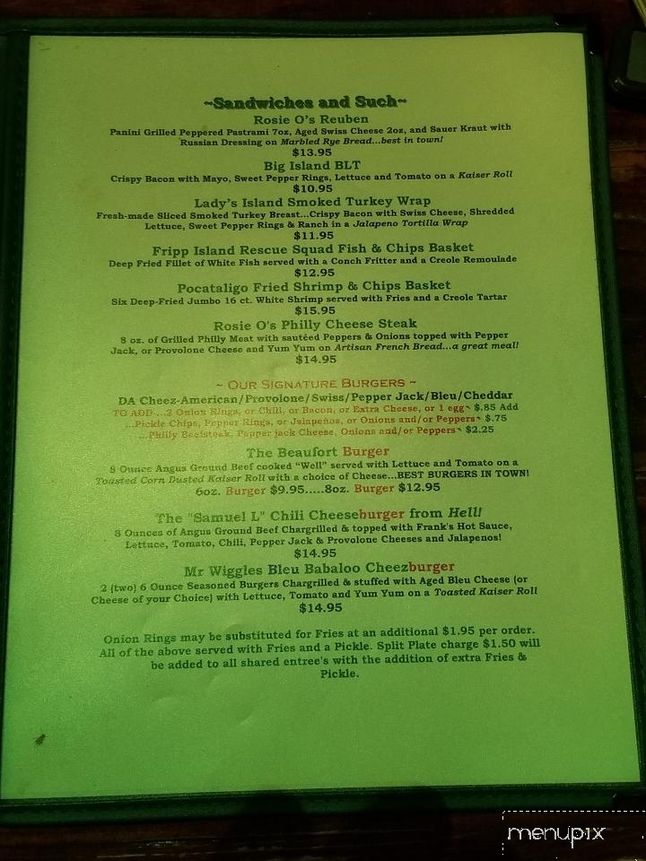 Rosie O'Grady's - Beaufort, SC