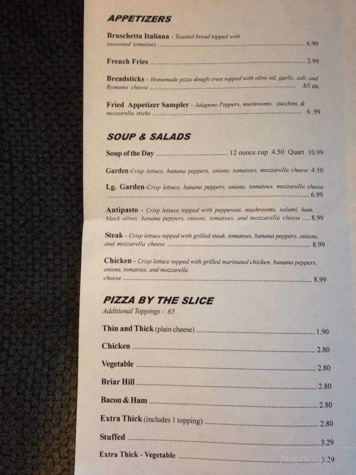 Aldo's Pizza & Pasta - Sharon, PA