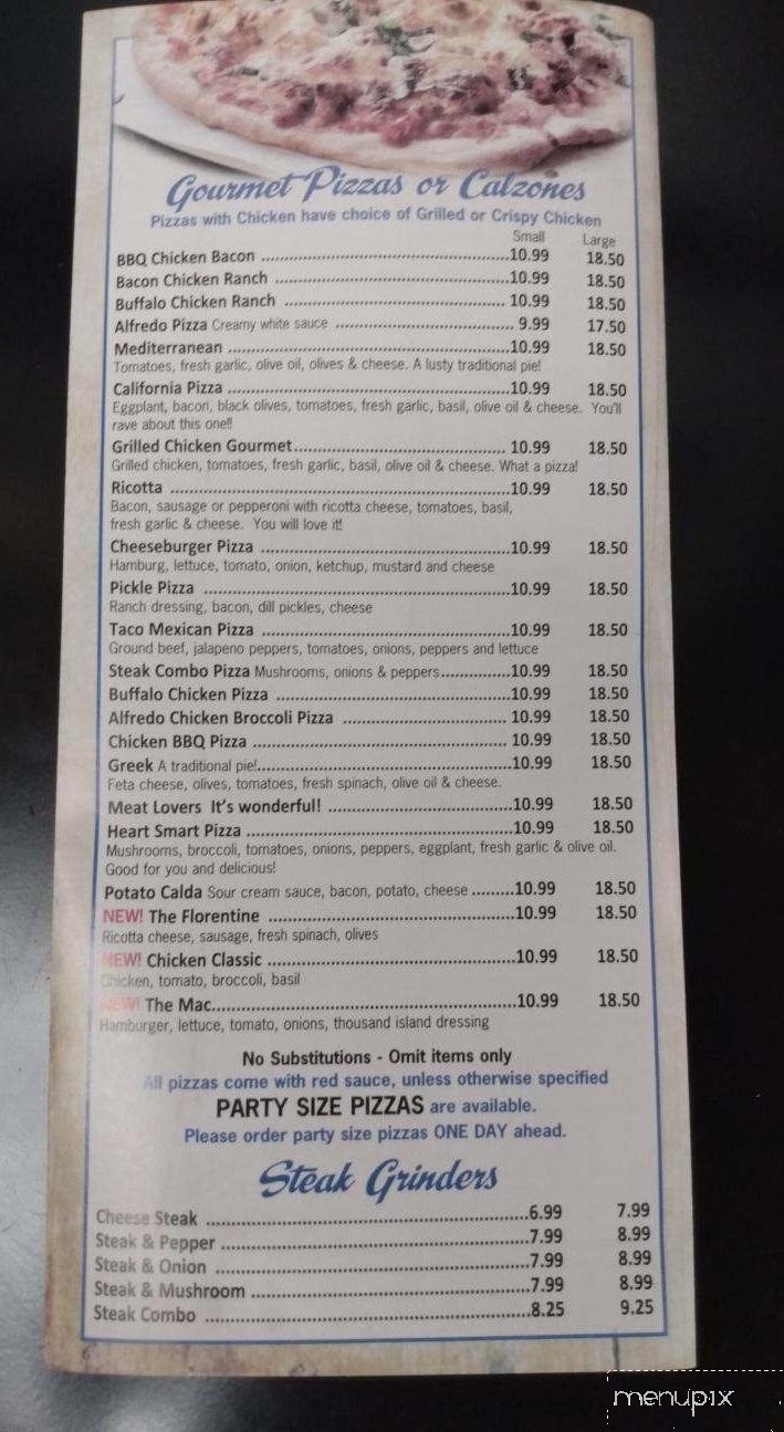 North Brookfield House-Pizza - North Brookfield, MA menu_pic