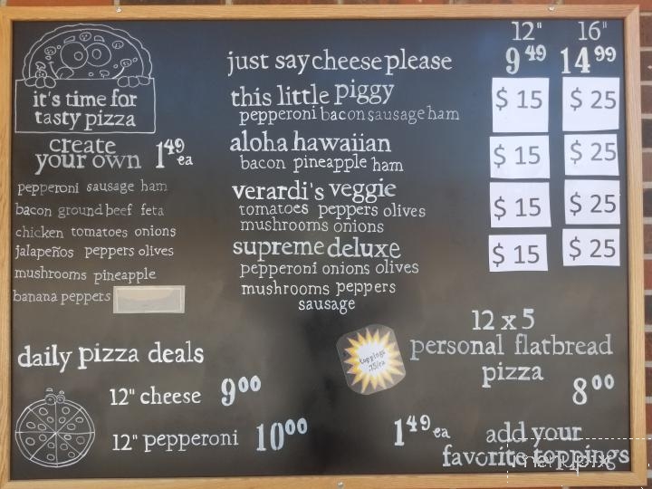 Verardi's - Dandridge, TN menu_pic