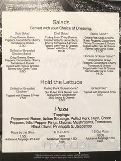 Enon Valley Inn - Enon Valley, PA menu_pic
