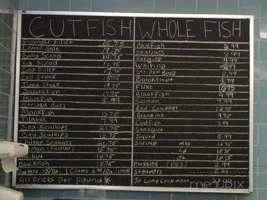 Artie's South Shore Fish Grill - Island Park, NY menu_pic