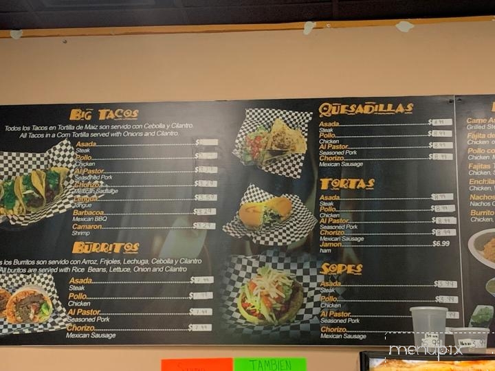 Grill Taco - Norcross, GA menu_pic
