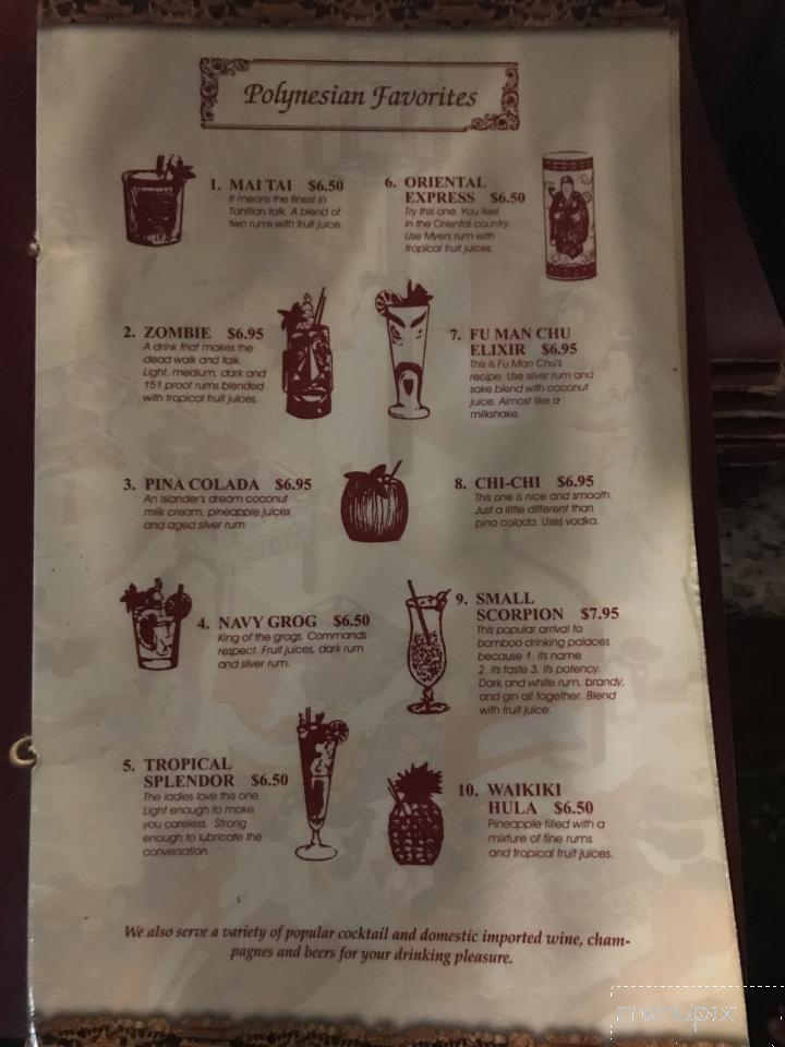Mandarin House Restaurant - Port Hueneme, CA menu_pic