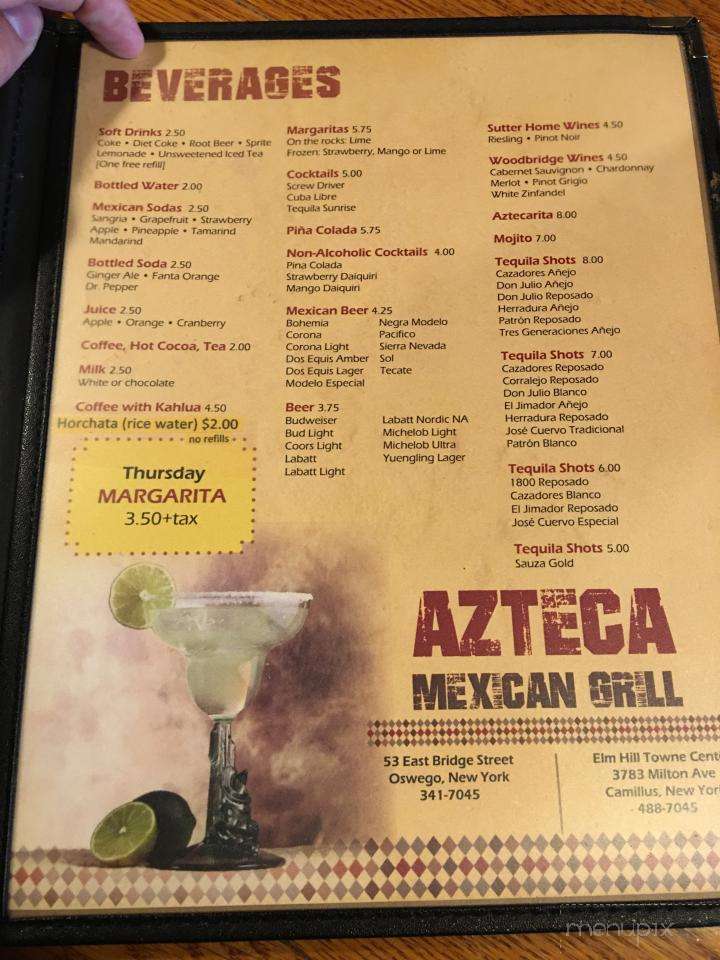 Azteca Mexican Grill - Camillus, NY