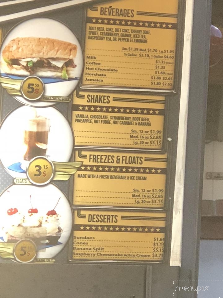 H & W Drive-In - Merced, CA menu_pic