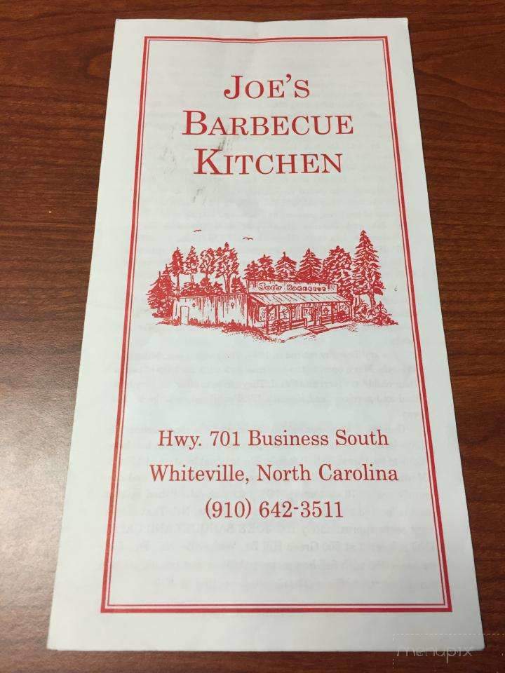 Joe's Barbecue Kitchen - Whiteville, NC