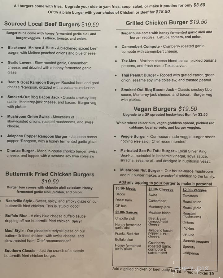 Mama Sita's Cafe - Winlaw, BC menu_pic