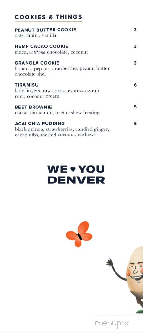Vital Root - Denver, CO menu_pic