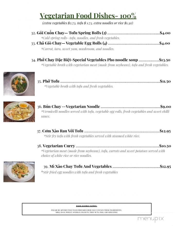 Saigon Kitchen - Burlington, VT menu_pic