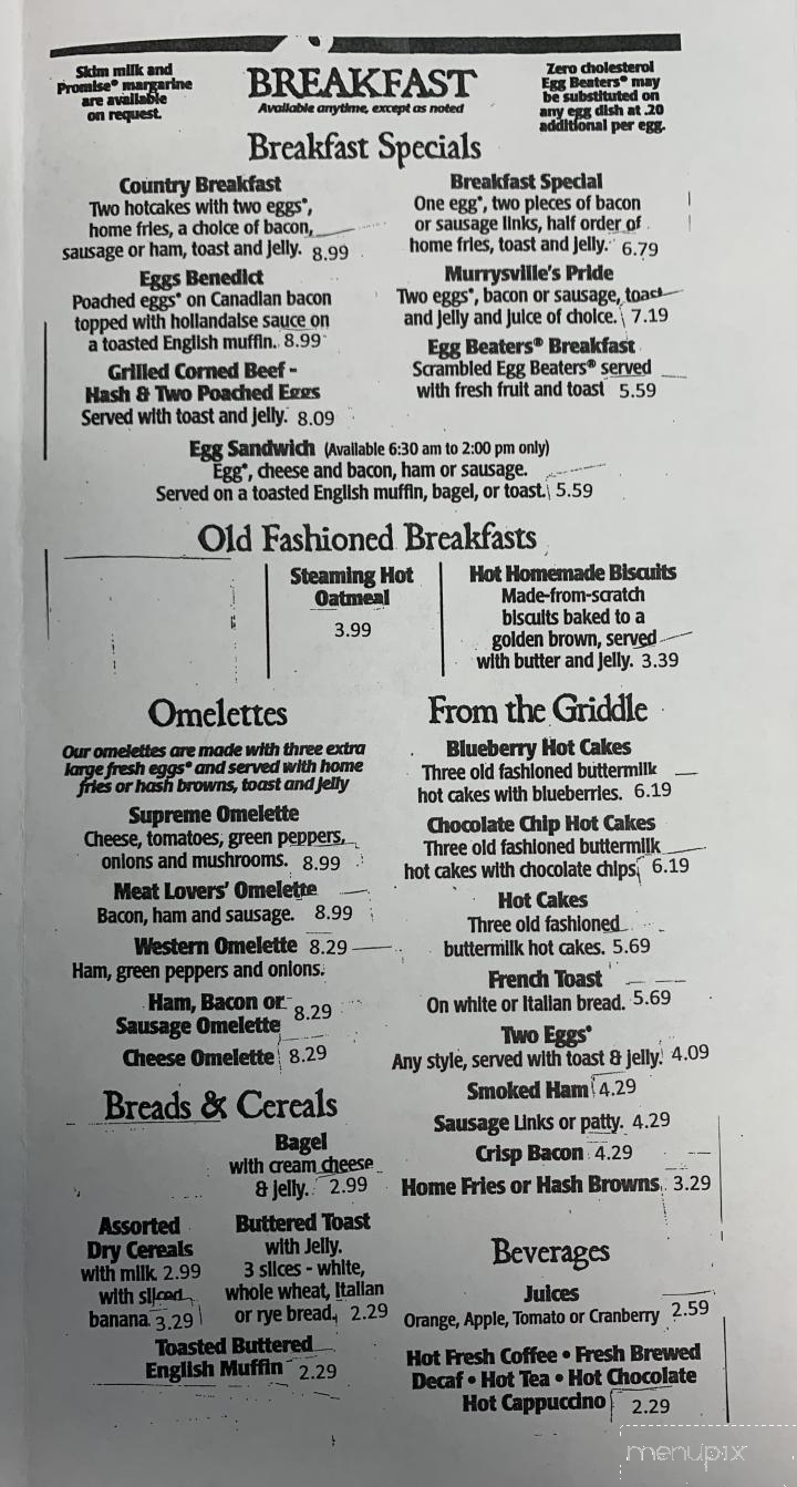 Dick's Diner - Murrysville, PA menu_pic