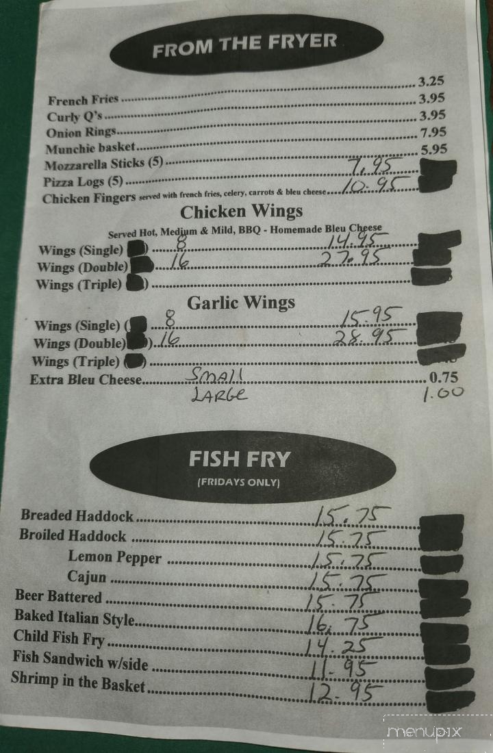 Meadowbrook Restaurant & Bar - Derby, NY menu_pic