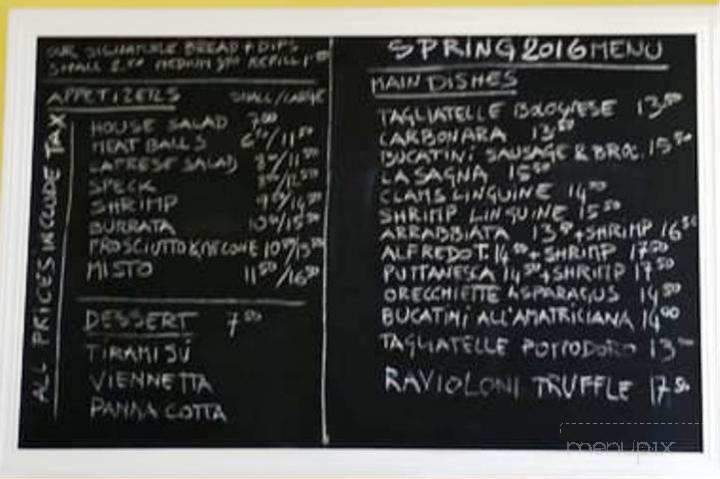 La Cucina Italina - Mountain City, TN menu_pic