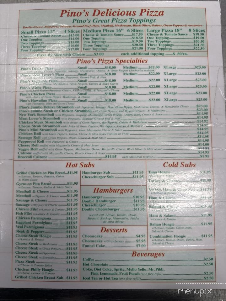 Pino's Pizza - Emporia, VA