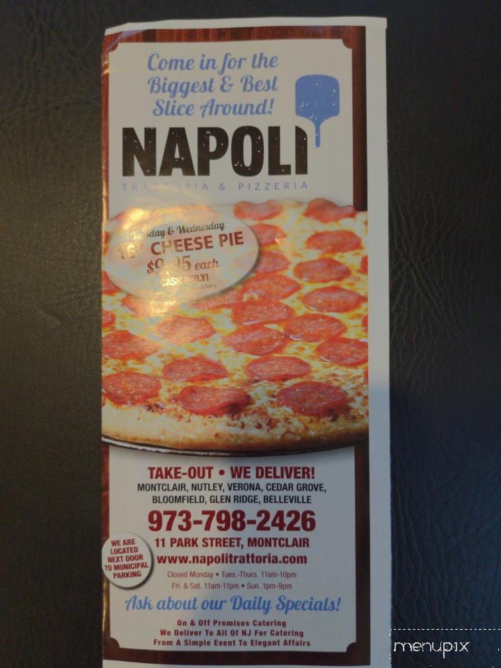 Napoli Trattoria & Pizzeria - Montclair, NJ
