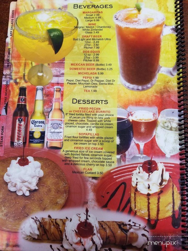Los Compadres - Easley, SC menu_pic