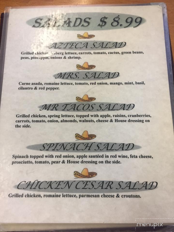 Mr Taco Restaurant - Dixon, CA