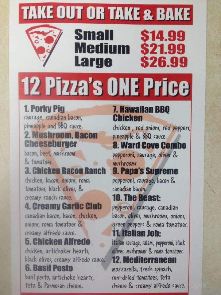 Ward Cove Deli & Liquor - Ketchikan, AK menu_pic