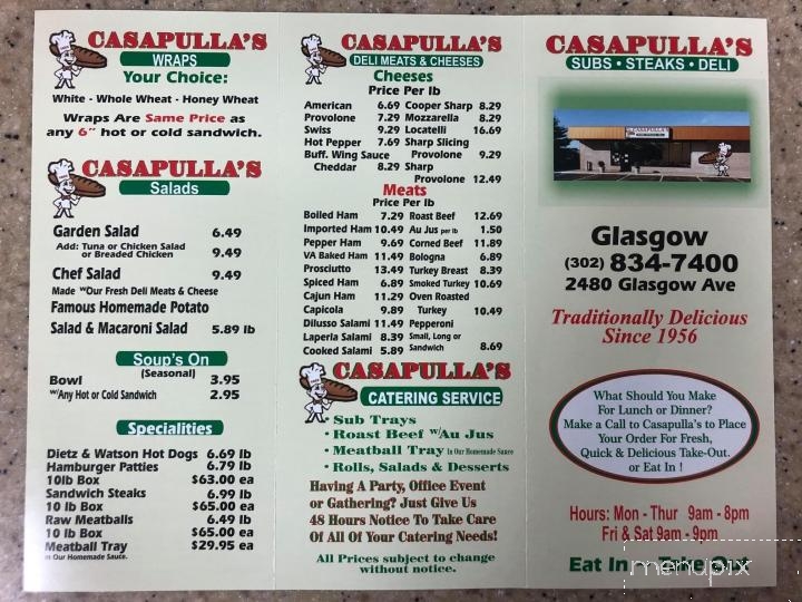 Casapulla's Glasgow Steak Shop - Newark, DE