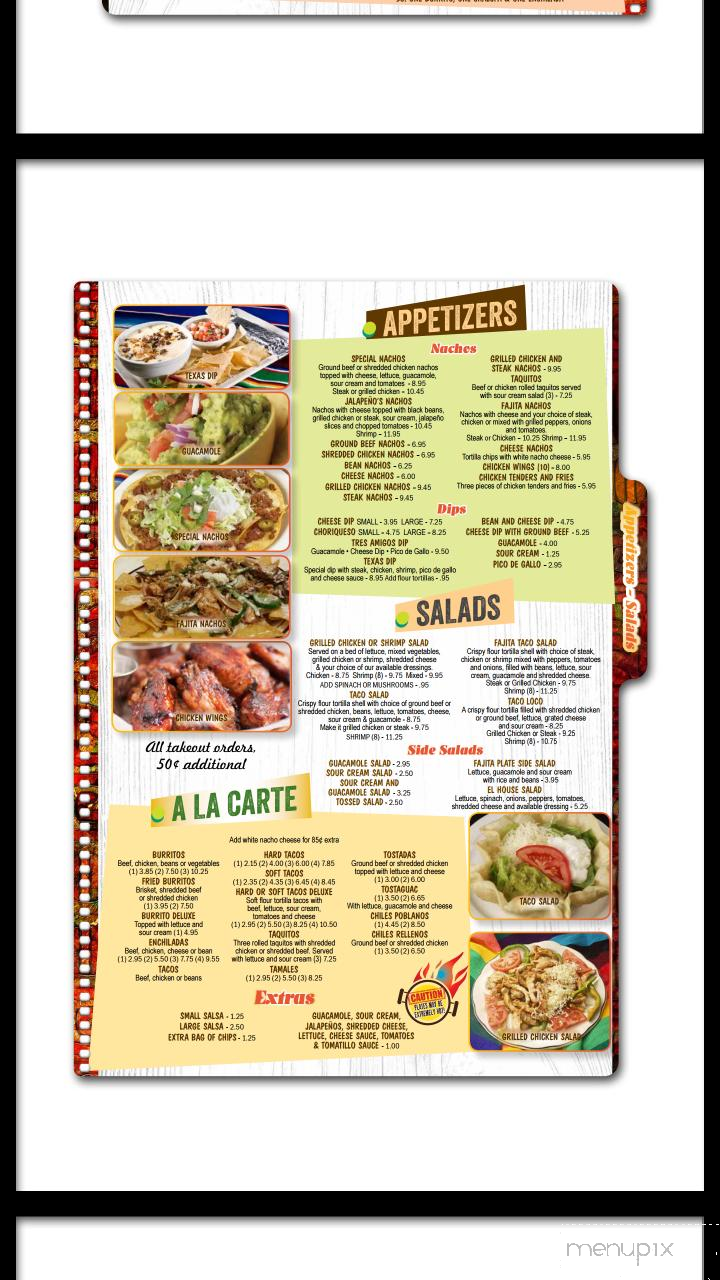 El Jalapeno - Summerville, SC menu_pic
