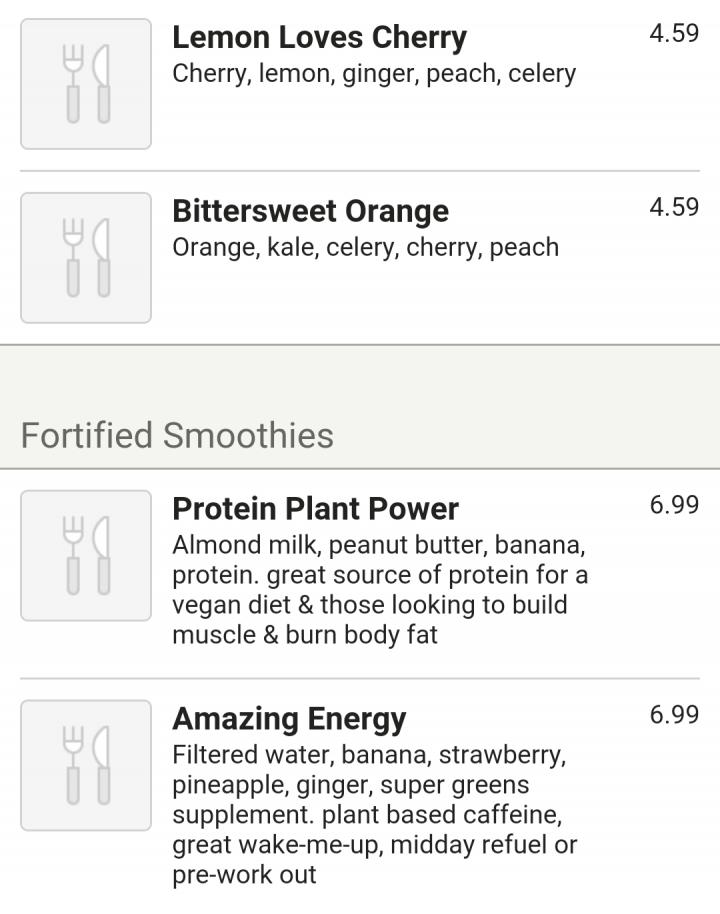 Ashker's Juice Bar and Cafe - Buffalo, NY menu_pic