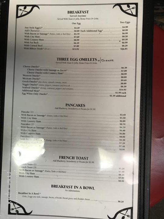 T L's Country Kitchen - Manteo, NC menu_pic