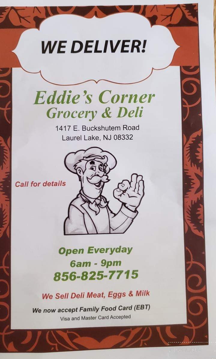 Eddie's Corner Deli & Pizzeria - Millville, NJ