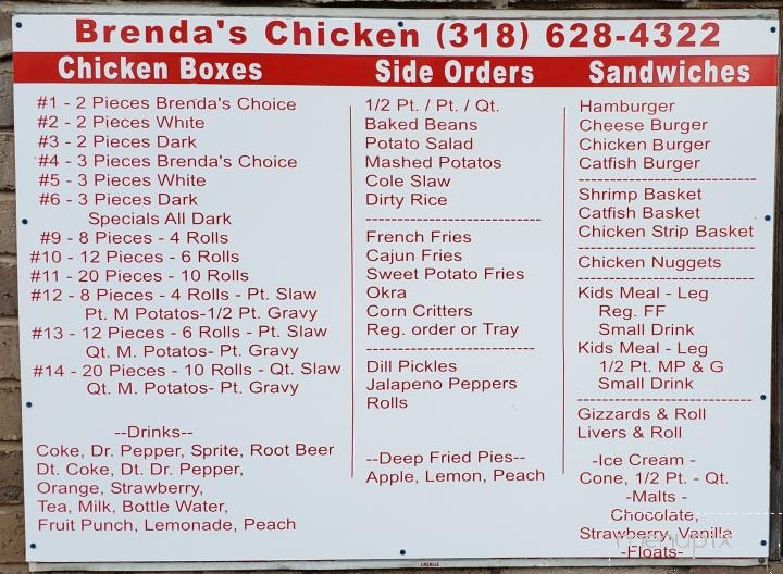 Brenda's Chicken Inn - Winnfield, LA
