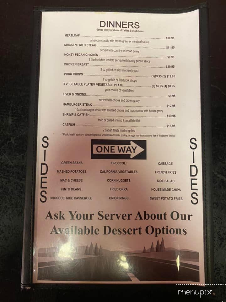 Ten West Diner - Orange, TX menu_pic