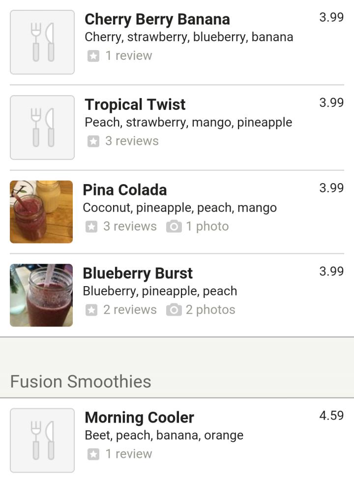 Ashker's Juice Bar and Cafe - Buffalo, NY menu_pic