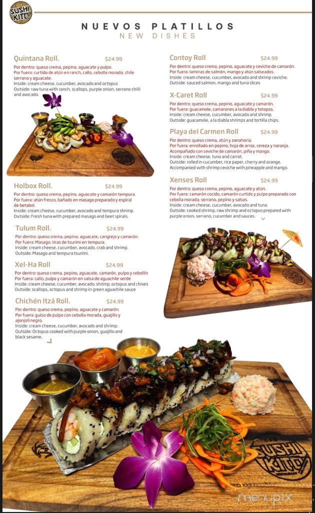 Sushi-Kito - Tucson, AZ menu_pic