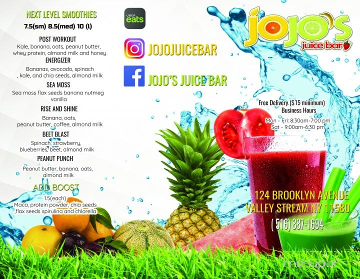 Jojo's Juice Bar and Grill - Valley Stream, NY