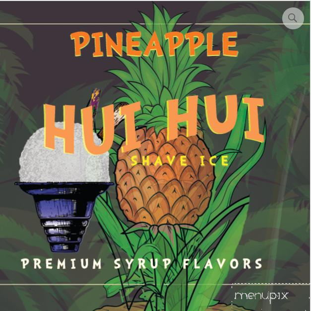 Hu'i Hu'i Shave Ice - Thousand Oaks, CA menu_pic
