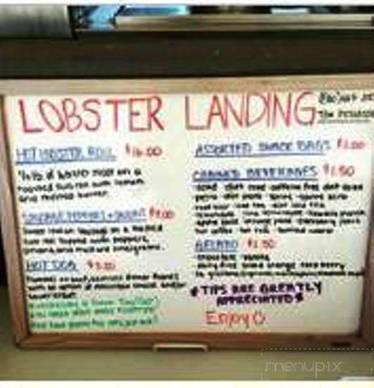 Lobster Landing - Clinton, CT menu_pic