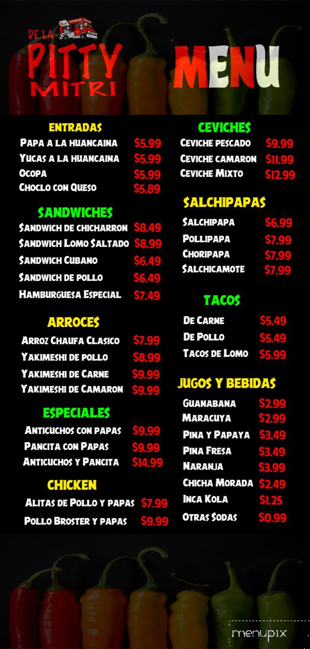 De La Pitty Mitri - Cutler Bay, FL menu_pic