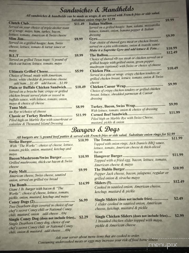 Whitmore Coney Island - Whitmore Lake, MI menu_pic