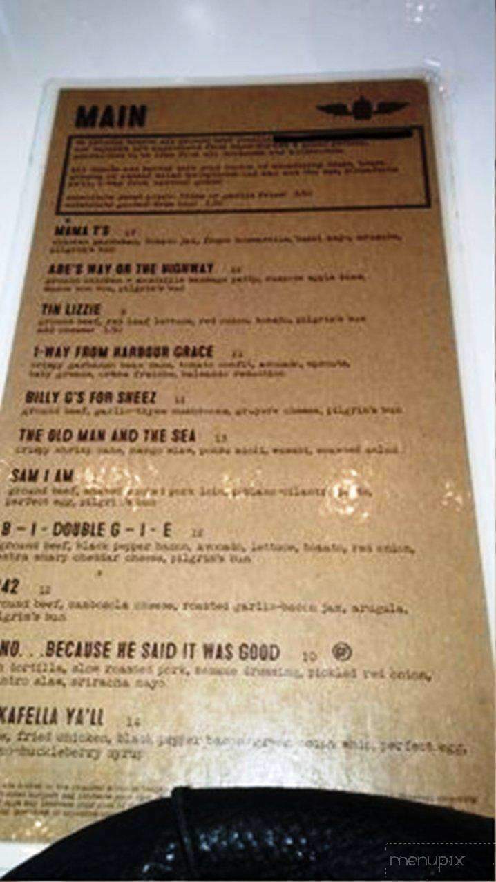 Crafted Taphouse - Coeur D'Alene, ID menu_pic
