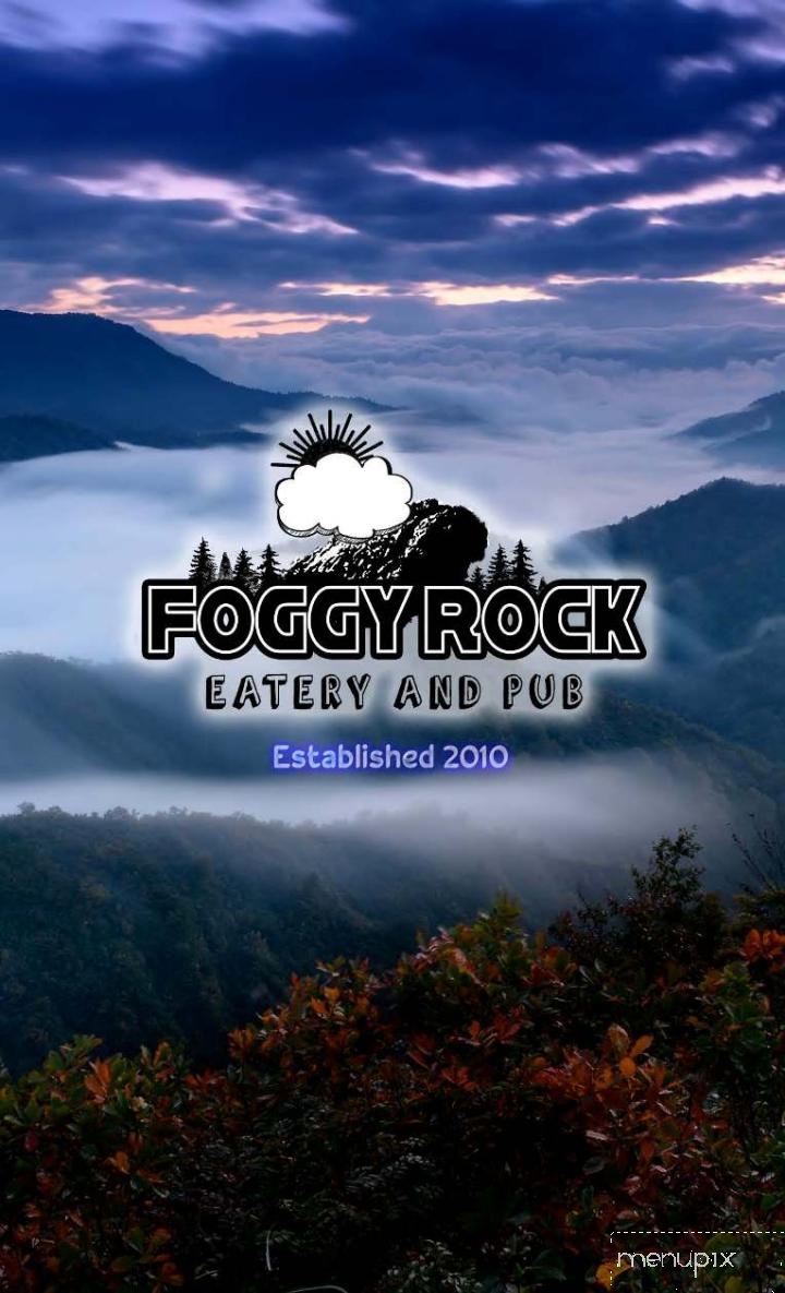 Foggy Rock Eatery Pub - Blowing Rock, NC menu_pic