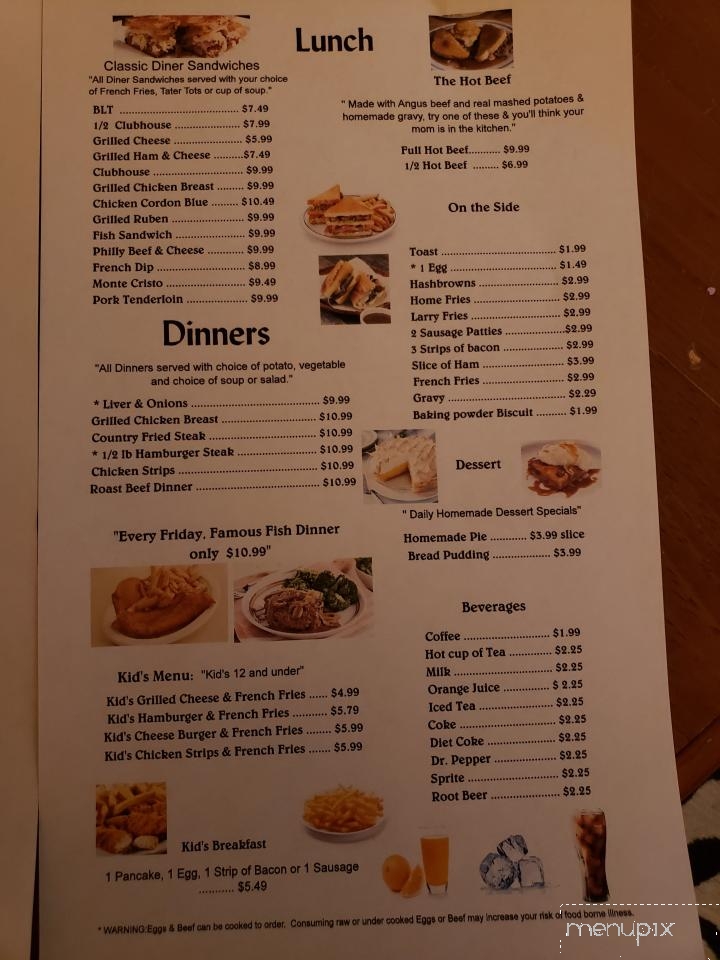 Two Seasons Cafe - Mesa, AZ menu_pic
