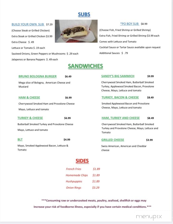 Jack's Burger Bar - Reidsville, NC menu_pic