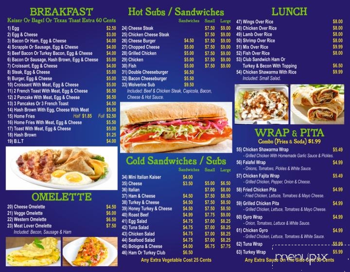 Grocery Basket - Dover, DE menu_pic