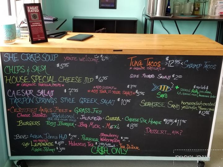 Calypso's - Tavernier, FL menu_pic
